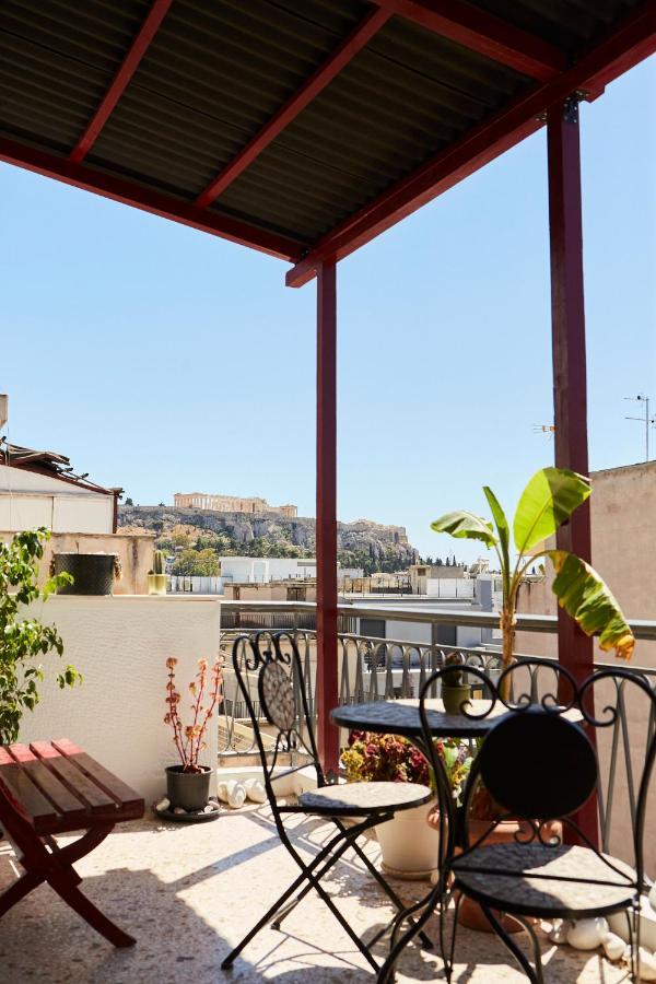 Mosaics Athens Central Studio With Acropolis View ภายนอก รูปภาพ